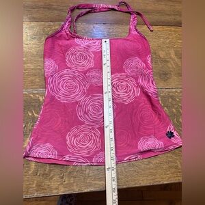 Hapari Women's Swim Tank Tankini Top Sangria Medium 12/14